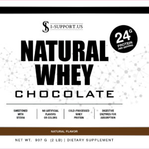 Alternative view of Natural Whey Protein Chocolate Bars Supplements